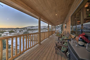 Peaceful Cabin with Panoramic Mtn Views and Hot Tub!